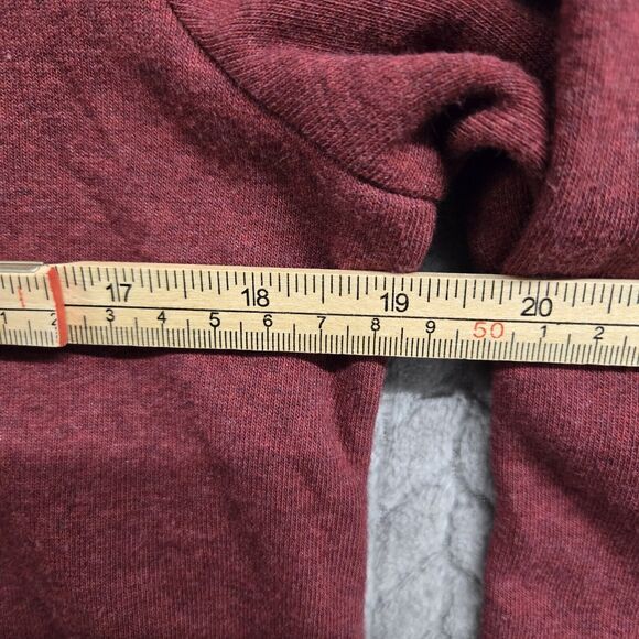 Soft Surroundings Angie Tunic Sweater Shirt Zip Cowl Neck Size M Red NEW - Picture 5 of 7